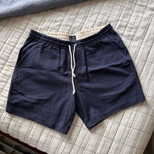 Navy Blue J. Crew Casual Shorts with Drawstring